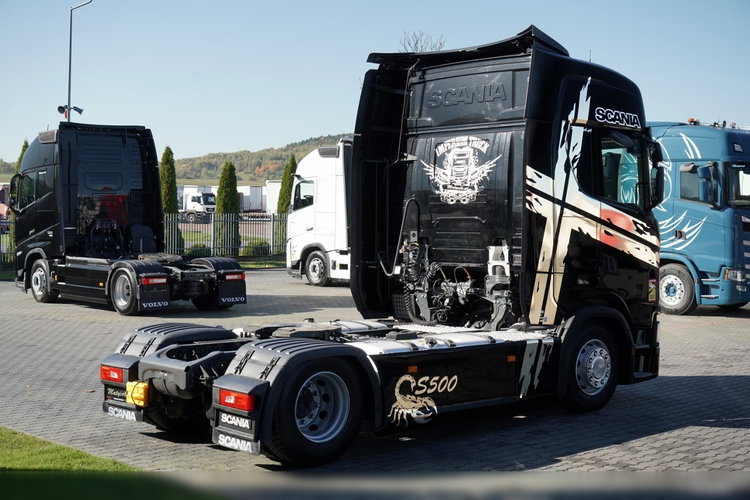 Scania S 500 / RETARDER / KLIMA POSTOJOWA / CAŁA NA PODUSZKACH / OPONY 100% zdjęcie 8