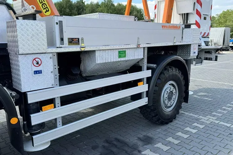 Mercedes Atego 718 E6 4x4 Zwyżka PALFINGER P210 BK Podnośnik Koszowy zdjęcie 14