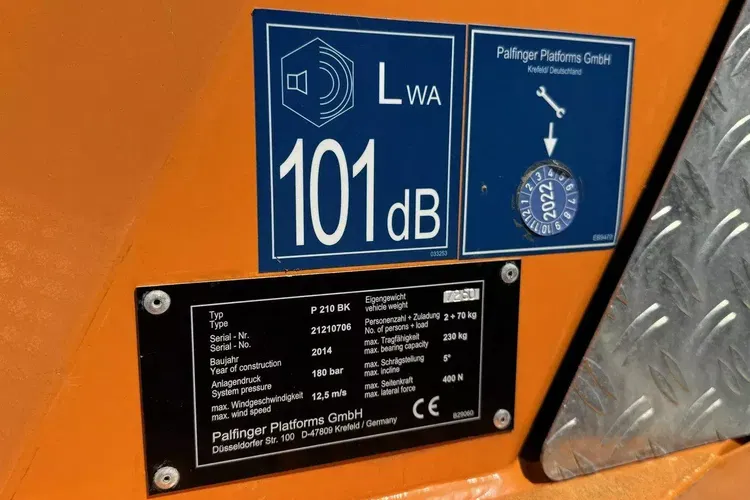 Mercedes Atego 718 E6 4x4 Zwyżka PALFINGER P210 BK Podnośnik Koszowy zdjęcie 19