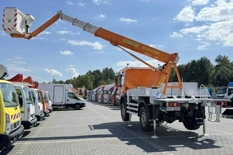 Mercedes Atego 718 E6 4x4 Zwyżka PALFINGER P210 BK Podnośnik Koszowy zdjęcie 25