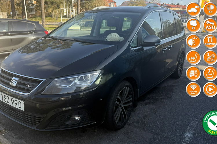 Seat Alhambra 2.0tdi 184KM FR-Line 4-Motion 7 os. Max wersja full serwis zamiana gwa zdjęcie 1