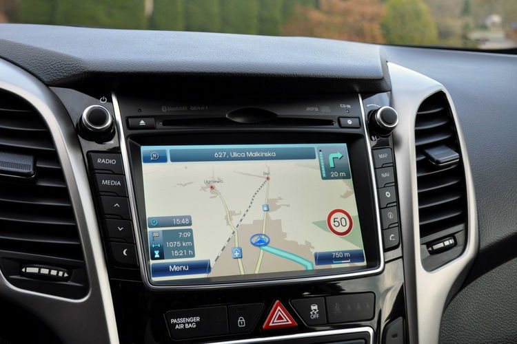 Hyundai i30 1.4i(99KM) 81tyś.km Led Duża Navi Kamera Parktronik Welur I Wł ASO zdjęcie 30