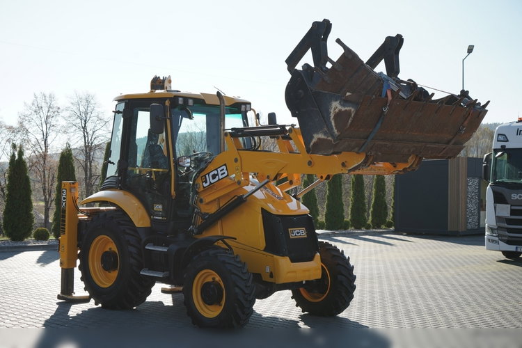 JCB 3CX PLUS / JOYSTICK / KLIMATYZACJA / SZYBKOZŁĄCZE / KOMPLET ŁYŻEK / JAK NOW / SALON POLSKA / zdjęcie 10