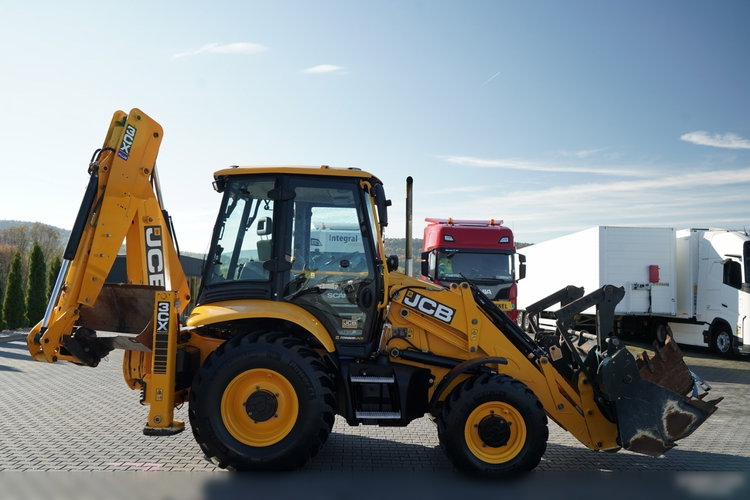 JCB 3CX PLUS / JOYSTICK / KLIMATYZACJA / SZYBKOZŁĄCZE / KOMPLET ŁYŻEK / JAK NOW / SALON POLSKA / zdjęcie 16