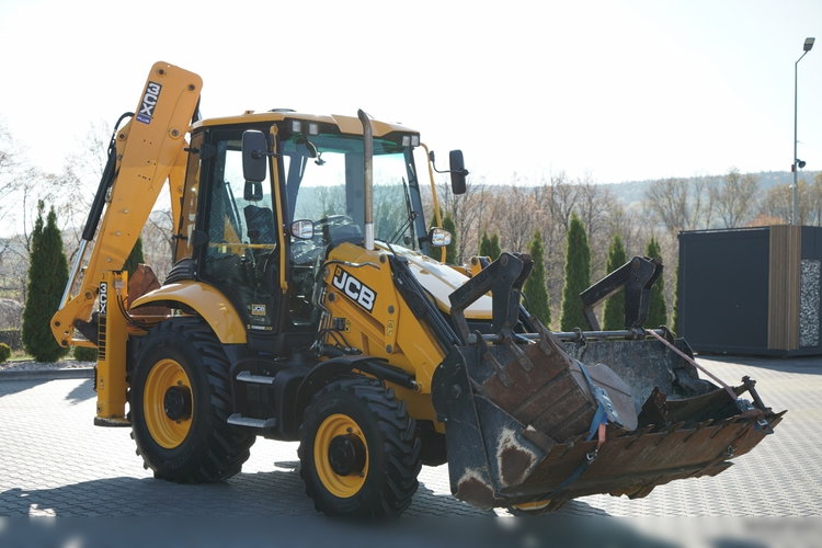 JCB 3CX PLUS / JOYSTICK / KLIMATYZACJA / SZYBKOZŁĄCZE / KOMPLET ŁYŻEK / JAK NOW / SALON POLSKA / zdjęcie 18