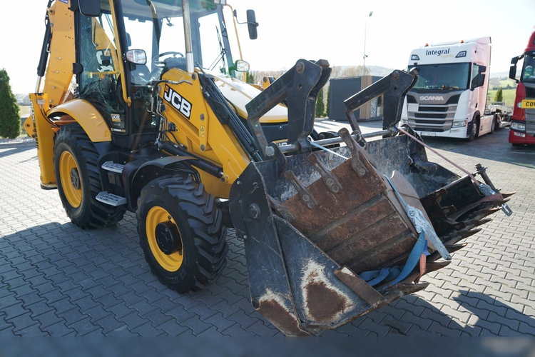 JCB 3CX PLUS / JOYSTICK / KLIMATYZACJA / SZYBKOZŁĄCZE / KOMPLET ŁYŻEK / JAK NOW / SALON POLSKA / zdjęcie 19