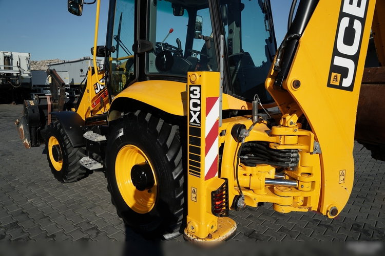 JCB 3CX PLUS / JOYSTICK / KLIMATYZACJA / SZYBKOZŁĄCZE / KOMPLET ŁYŻEK / JAK NOW / SALON POLSKA / zdjęcie 23