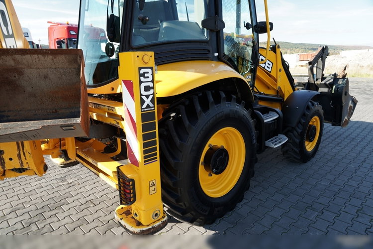JCB 3CX PLUS / JOYSTICK / KLIMATYZACJA / SZYBKOZŁĄCZE / KOMPLET ŁYŻEK / JAK NOW / SALON POLSKA / zdjęcie 24