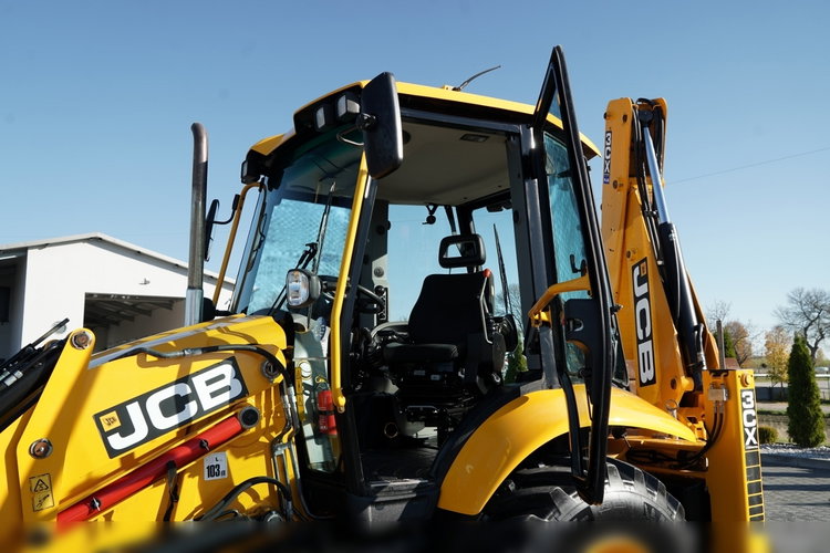 JCB 3CX PLUS / JOYSTICK / KLIMATYZACJA / SZYBKOZŁĄCZE / KOMPLET ŁYŻEK / JAK NOW / SALON POLSKA / zdjęcie 35