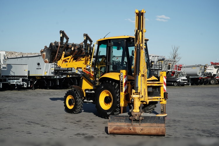 JCB 3CX PLUS / JOYSTICK / KLIMATYZACJA / SZYBKOZŁĄCZE / KOMPLET ŁYŻEK / JAK NOW / SALON POLSKA / zdjęcie 5
