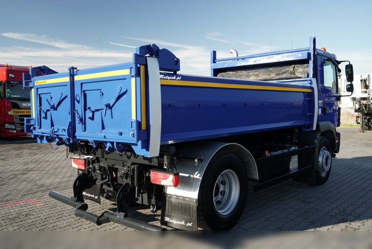 MAN TGM 19.340 / 4X2 / WYWROTKA  2 - STRONNA / BORDMATIC / HYDROBURTA /  zdjęcie 13