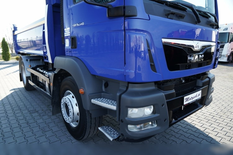 MAN TGM 19.340 / 4X2 / WYWROTKA  2 - STRONNA / BORDMATIC / HYDROBURTA /  zdjęcie 15