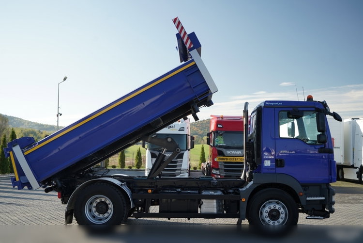 MAN TGM 19.340 / 4X2 / WYWROTKA  2 - STRONNA / BORDMATIC / HYDROBURTA /  zdjęcie 5