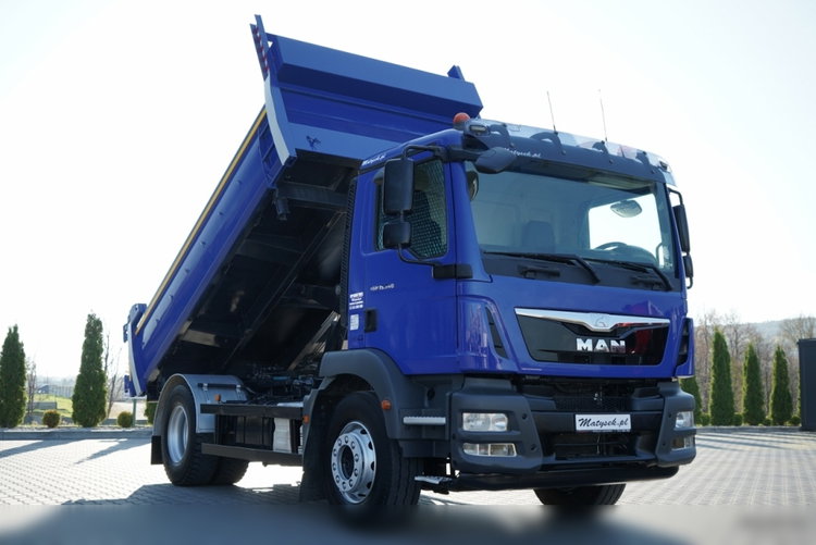 MAN TGM 19.340 / 4X2 / WYWROTKA  2 - STRONNA / BORDMATIC / HYDROBURTA /  zdjęcie 6