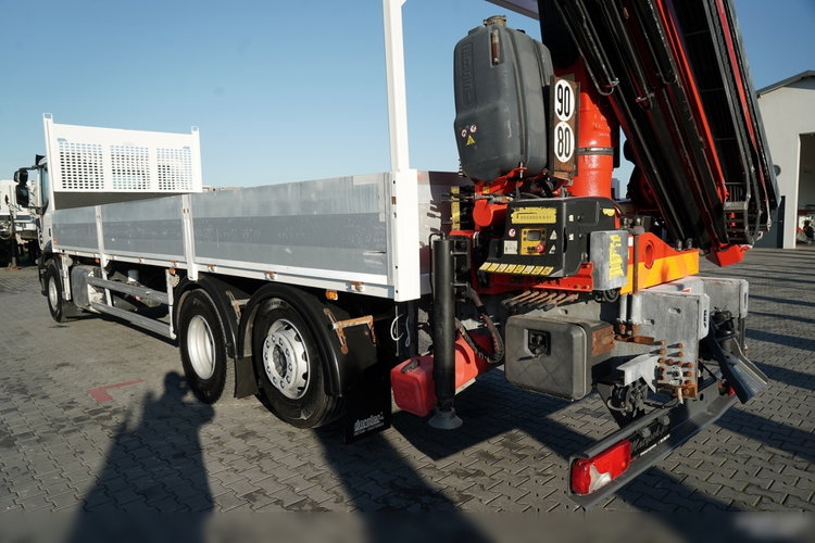 Iveco STRALIS 460 / 6X2 / SKRZYNIOWY 8.1 m + HDS FASSI. F185 MAX UDŹWIG 5 500 KG / STEROWANIE RADIOWE / ROTATOR  zdjęcie 16