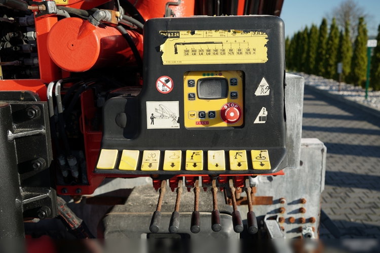 Iveco STRALIS 460 / 6X2 / SKRZYNIOWY 8.1 m + HDS FASSI. F185 MAX UDŹWIG 5 500 KG / STEROWANIE RADIOWE / ROTATOR  zdjęcie 23