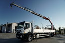 Iveco STRALIS 460 / 6X2 / SKRZYNIOWY 8.1 m + HDS FASSI. F185 MAX UDŹWIG 5 500 KG / STEROWANIE RADIOWE / ROTATOR  zdjęcie 2