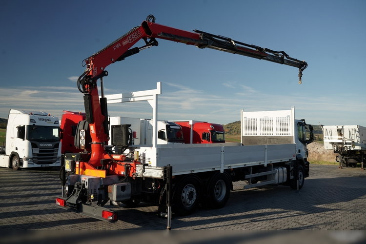 Iveco STRALIS 460 / 6X2 / SKRZYNIOWY 8.1 m + HDS FASSI. F185 MAX UDŹWIG 5 500 KG / STEROWANIE RADIOWE / ROTATOR  zdjęcie 5
