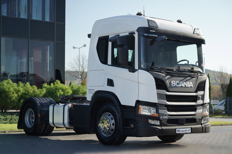 Scania P 450 / RETARDER / HYDRAULIKA / NISKA KABINA   zdjęcie 1