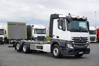 Mercedes / ACTROS / 2553 / ACC / E 6 / BDF + WINDA / 7.15 , 7.45, 7.82 M / OŚ SKRĘTNA / RETARDER