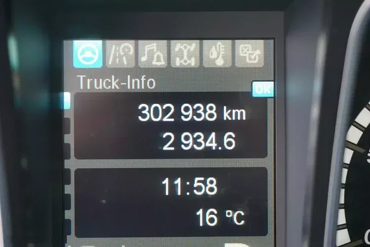 Mercedes / ACTROS / 2553 / ACC / E 6 / BDF + WINDA / 7.15 , 7.45, 7.82 M / OŚ SKRĘTNA / RETARDER zdjęcie 12