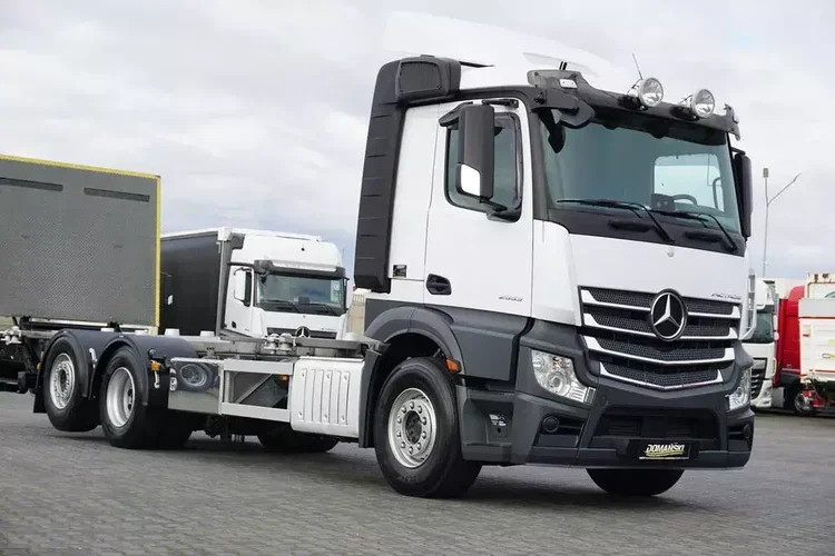 Mercedes / ACTROS / 2553 / ACC / E 6 / BDF + WINDA / 7.15 , 7.45, 7.82 M / OŚ SKRĘTNA / RETARDER zdjęcie 22