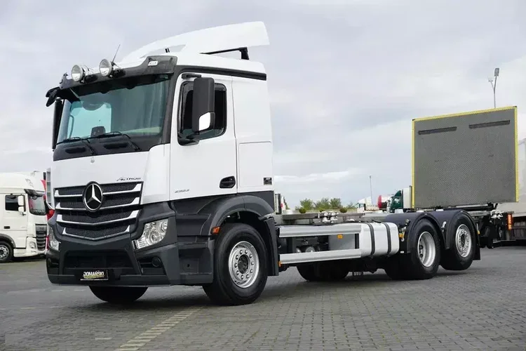 Mercedes / ACTROS / 2553 / ACC / E 6 / BDF + WINDA / 7.15 , 7.45, 7.82 M / OŚ SKRĘTNA / RETARDER zdjęcie 30