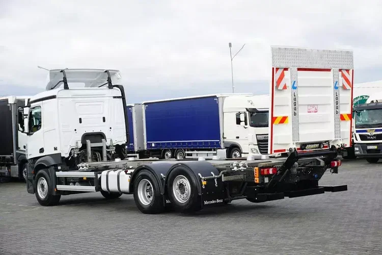 Mercedes / ACTROS / 2553 / ACC / E 6 / BDF + WINDA / 7.15 , 7.45, 7.82 M / OŚ SKRĘTNA / RETARDER zdjęcie 6