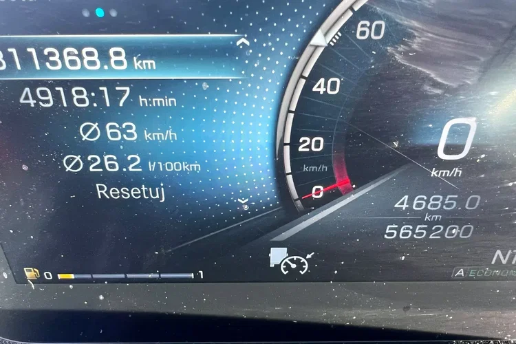 Mercedes ACTROS MP5 euro6 6x2 jumbo zestaw 120m 38palet zdjęcie 30