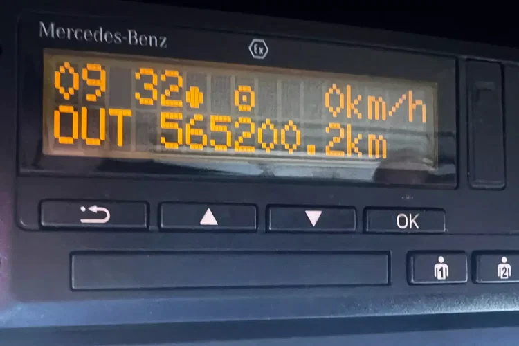 Mercedes ACTROS MP5 euro6 6x2 jumbo zestaw 120m 38palet zdjęcie 32