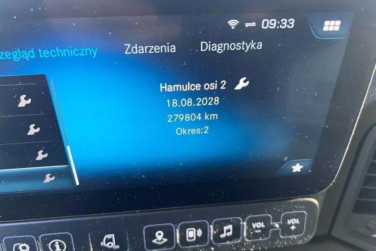 Mercedes ACTROS MP5 euro6 6x2 jumbo zestaw 120m 38palet zdjęcie 39