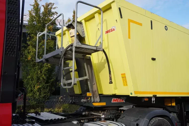 MAN TGX 18.510 4×4 / Naczepa wywrotka MEGA 46 m3 / Kab. sypialna zdjęcie 8
