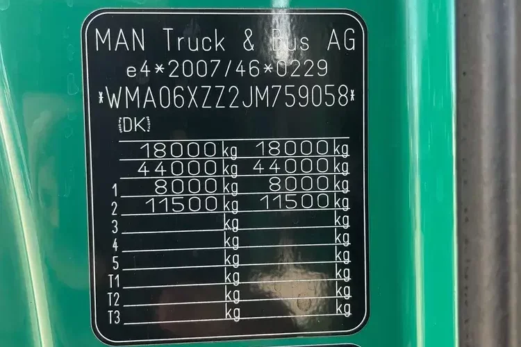 MAN TGX 18.420/ KONTENER 7.2m zdjęcie 14