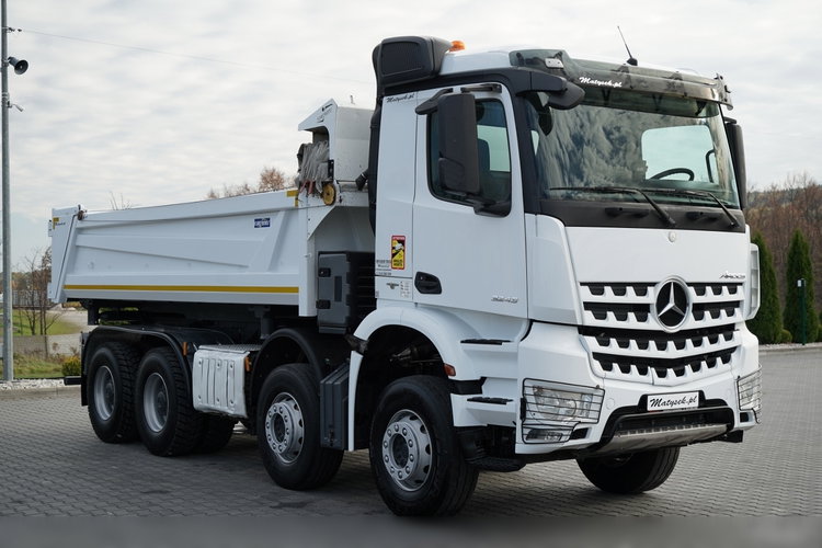 Mercedes -BENZ AROCS 3243 / 8x4 / WYWROTKA DWUSTRONNA / HYDROBURTA / BORDMATIC / HYDROKLAPA / OPONY 100% / 2016 /  zdjęcie 15
