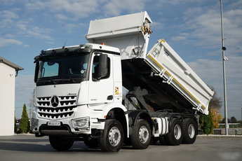 Mercedes -BENZ AROCS 3243 / 8x4 / WYWROTKA DWUSTRONNA / HYDROBURTA / BORDMATIC / HYDROKLAPA / OPONY 100% / 2016 / 