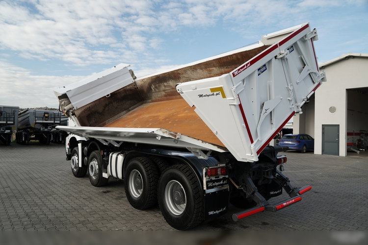 Mercedes -BENZ AROCS 3243 / 8x4 / WYWROTKA DWUSTRONNA / HYDROBURTA / BORDMATIC / HYDROKLAPA / OPONY 100% / 2016 /  zdjęcie 8