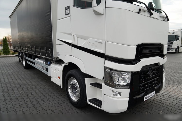 Renault T 440 / 6X2 / SOLÓWKA / FIRANKA 9.5 M / KLIMA POSTOJOWA / WINDA / ALUFELGI / OŚ PODNOSZONA zdjęcie 11