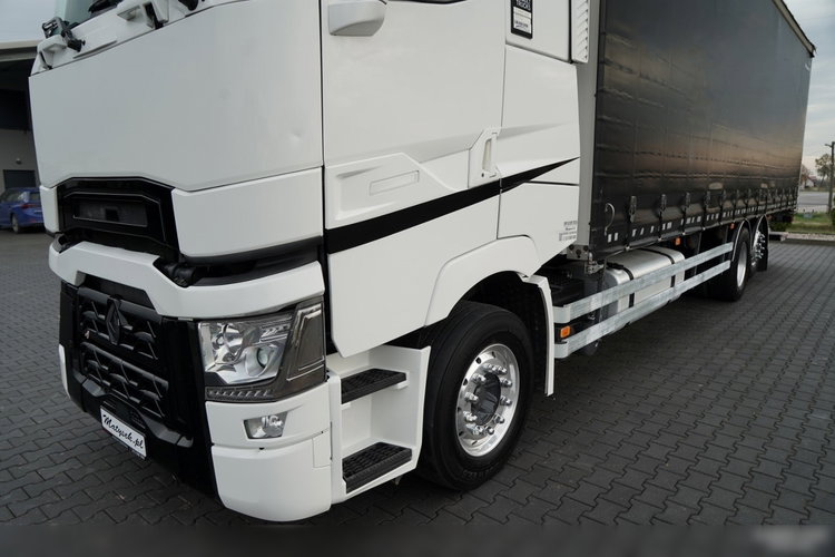 Renault T 440 / 6X2 / SOLÓWKA / FIRANKA 9.5 M / KLIMA POSTOJOWA / WINDA / ALUFELGI / OŚ PODNOSZONA zdjęcie 12