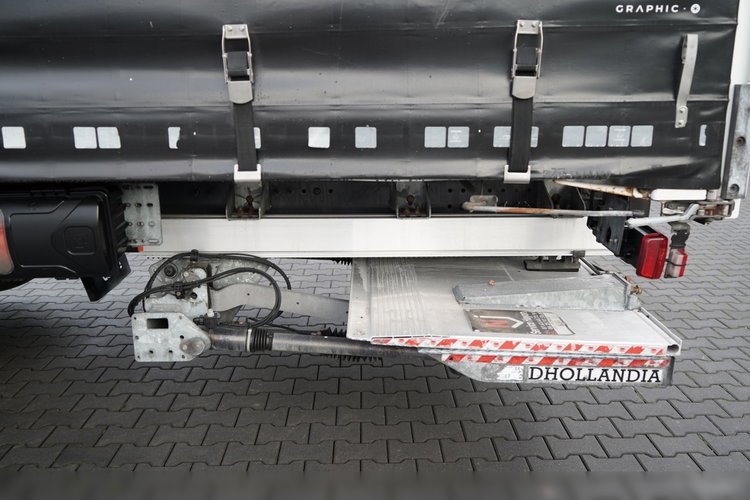 Renault T 440 / 6X2 / SOLÓWKA / FIRANKA 9.5 M / KLIMA POSTOJOWA / WINDA / ALUFELGI / OŚ PODNOSZONA zdjęcie 19