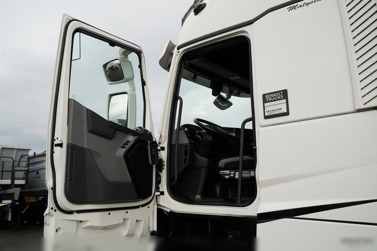 Renault T 440 / 6X2 / SOLÓWKA / FIRANKA 9.5 M / KLIMA POSTOJOWA / WINDA / ALUFELGI / OŚ PODNOSZONA zdjęcie 35