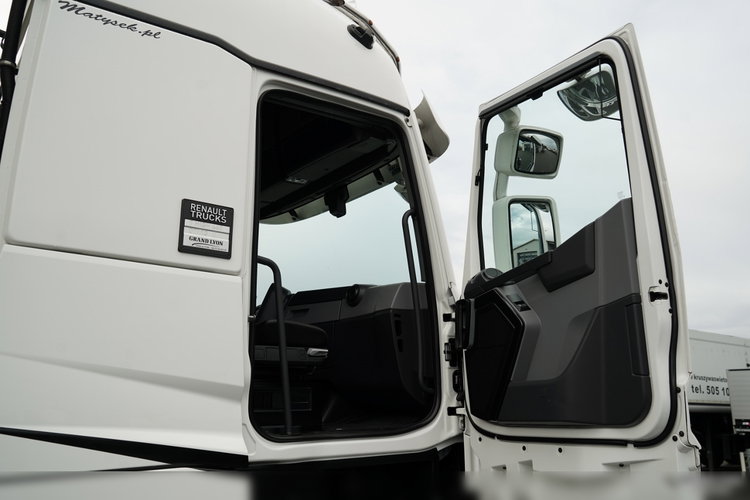 Renault T 440 / 6X2 / SOLÓWKA / FIRANKA 9.5 M / KLIMA POSTOJOWA / WINDA / ALUFELGI / OŚ PODNOSZONA zdjęcie 49