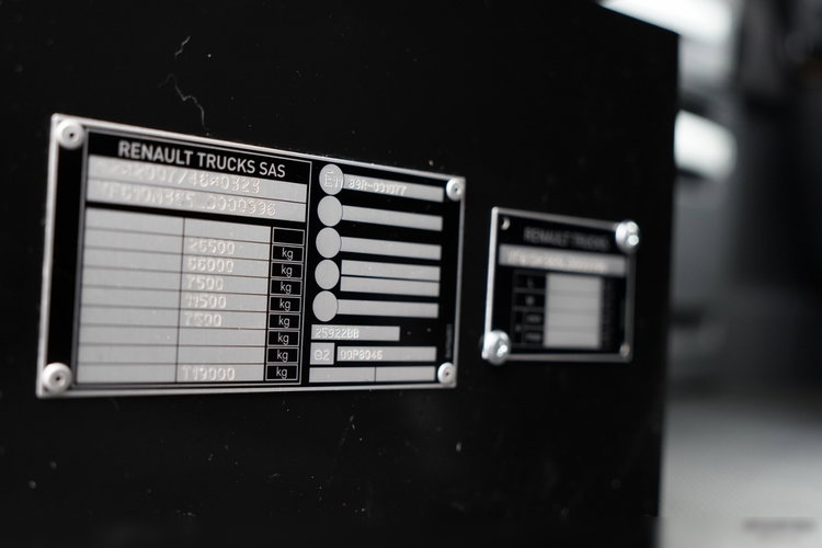 Renault T 440 / 6X2 / SOLÓWKA / FIRANKA 9.5 M / KLIMA POSTOJOWA / WINDA / ALUFELGI / OŚ PODNOSZONA zdjęcie 50