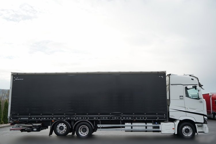 Renault T 440 / 6X2 / SOLÓWKA / FIRANKA 9.5 M / KLIMA POSTOJOWA / WINDA / ALUFELGI / OŚ PODNOSZONA zdjęcie 7