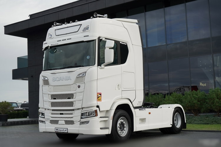 Scania S 500 / RETARDER / KLIMA POSTOJOWA / CAŁA NA PODUSZKACH / SKÓRY / zdjęcie 5