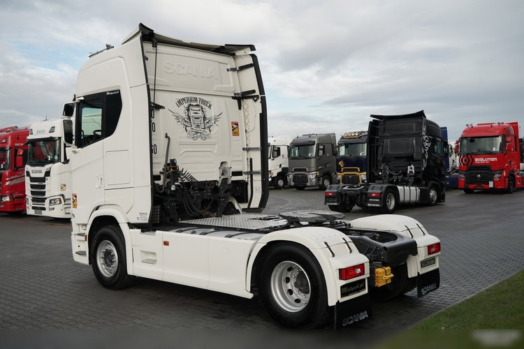 Scania S 500 / RETARDER / KLIMA POSTOJOWA / CAŁA NA PODUSZKACH / SKÓRY / zdjęcie 7