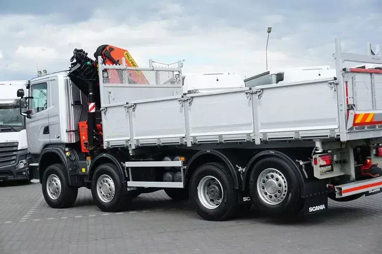 Scania G 400 / E 5 / 8 X 4 / 4 x 4 / WYWROTKA + HDS / TRIDEM / PALFINGER PK 26002 / MANUAL zdjęcie 33