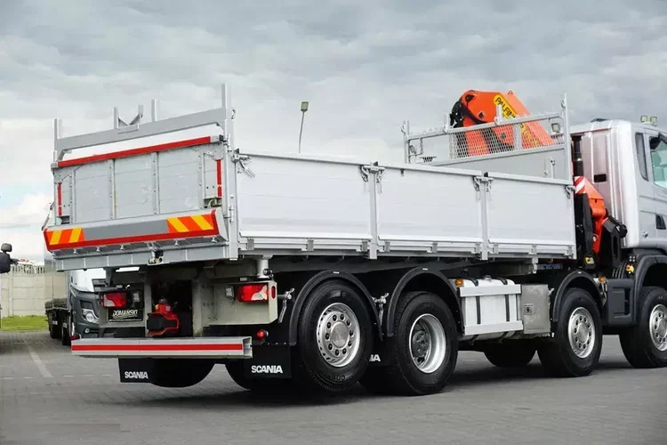 Scania G 400 / E 5 / 8 X 4 / 4 x 4 / WYWROTKA + HDS / TRIDEM / PALFINGER PK 26002 / MANUAL zdjęcie 35