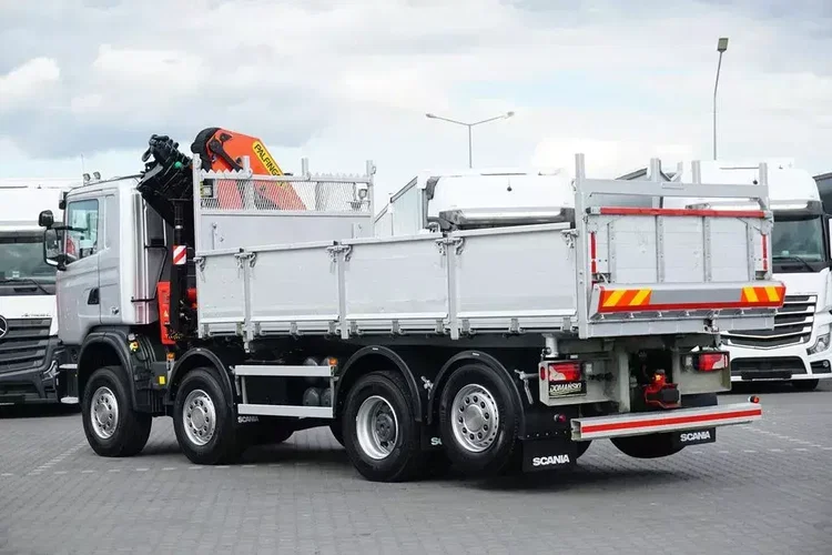 Scania G 400 / E 5 / 8 X 4 / 4 x 4 / WYWROTKA + HDS / TRIDEM / PALFINGER PK 26002 / MANUAL zdjęcie 6