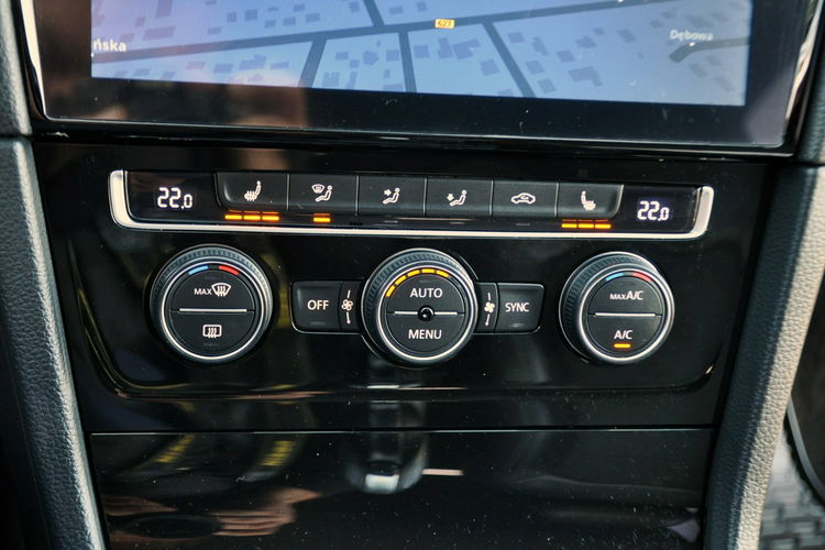 Volkswagen Golf 2.0TDI(150KM) Radar ACC Xenon Led Navi Masaże Skóry Chrom Alu18"ASO VW zdjęcie 33