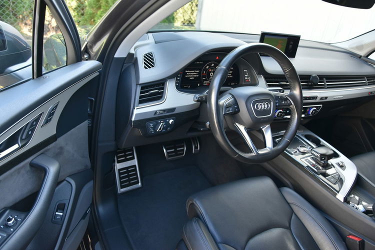 Audi SQ7 Quattro V8 4.0TDi 435KM 2017r. 7os. MATRIX HeadUp Virtual nightVision zdjęcie 14